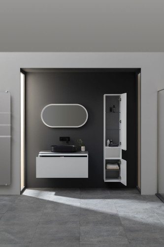 Шкаф-пенал Allen Brau Infinity 1.21009.WM 35 R white matt