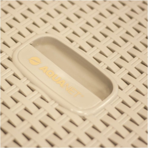 Корзина для белья Aquanet VD043, бежевый