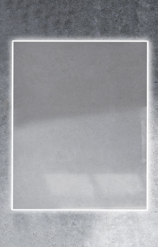 Xpertials SHIRA, зеркало 60х80 см, LED свет, вкл/выкл с диммером, антизапотевание