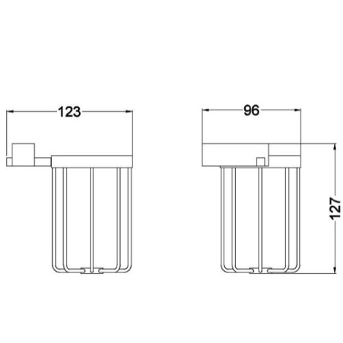 Держатель освежителя воздуха  Schein Rembrandt 062E