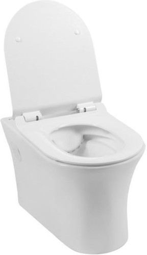 Унитаз подвесной Aquanet Rimless Roll-W CL-12249D