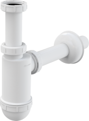 Сифон для раковины Alcadrain 32 мм c накидной гайкой 5/4&quot; (A430)