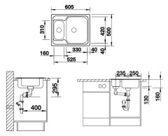 Кухонная мойка Blanco Tipo 6