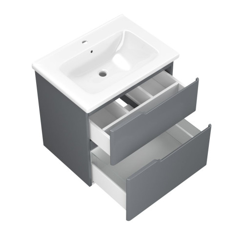 Тумба OWL 1975 Hella stor 65, серый лак