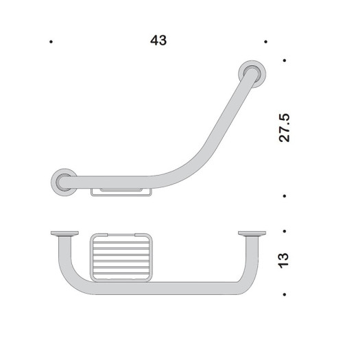 Поручень Colombo Design Universal В9722.000