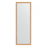 Зеркало настенное EVOFORM в багетной раме клён, 50х140 см, BY 0715