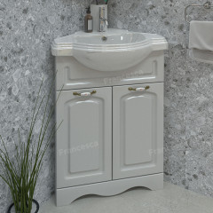 Тумба для комплекта Francesca Империя 65 угловая белый