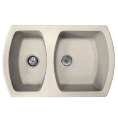 Кухонная мойка Formastone FostoGran FG 78-50, прямоугольная, арктик