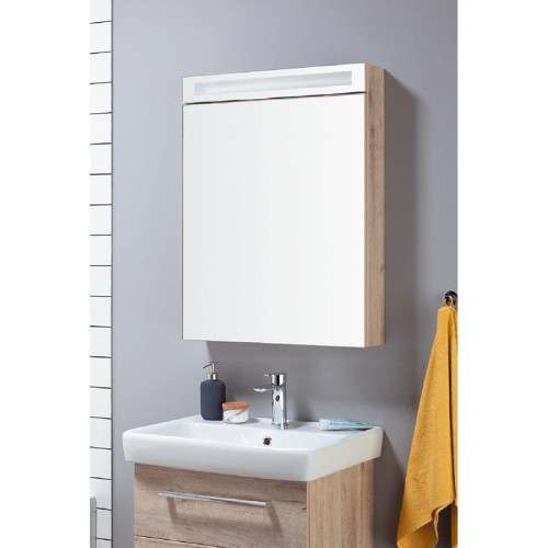 Зеркальный шкаф Dreja Max 60 с LED освещением