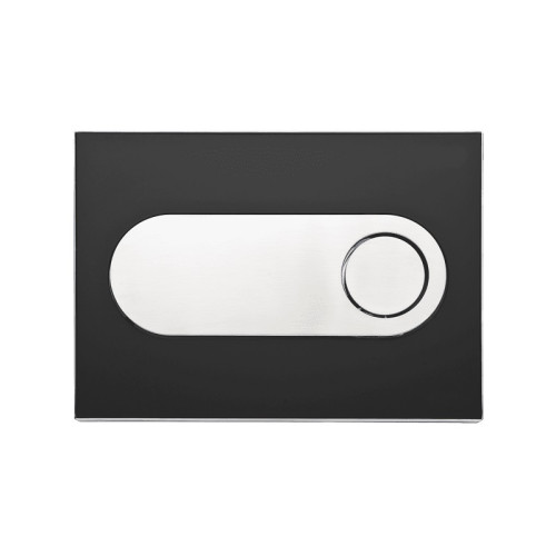 Кнопка смыва Pestan Onix 24.2х1.6х17.4 для инсталляции, пластик, цвет Черный (40006364)