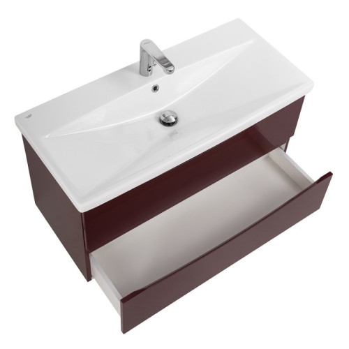 База под раковину подвесная BelBagno MARINO-CER-1000-2C-SO-RNG-P Rovere Nature Grigio