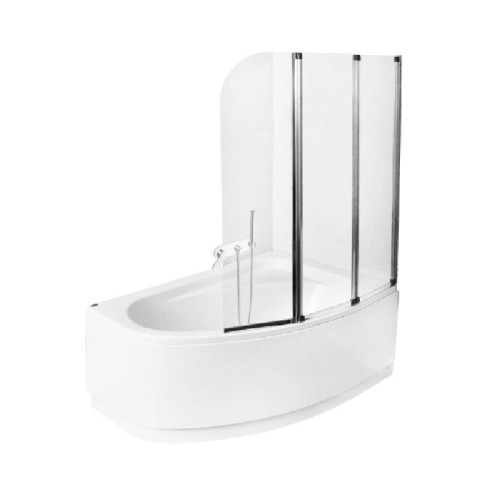 Шторка на ванну Besco Ambition PA-3S