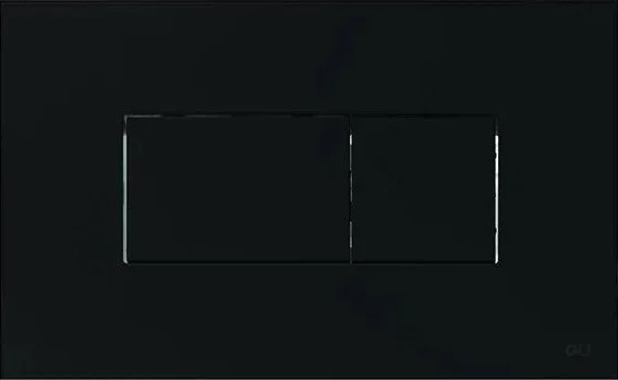 Кнопка смыва Oli KARISMA 23х7.3х14.6 для инсталляции, пластик, цвет Черный (641015)