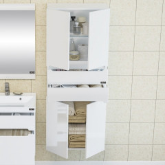 Шкаф пенал СанТа Лондон 60 подвесной