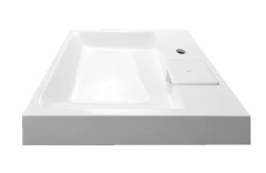 Раковина подвесная Azario Element 595х490х75 литьевой мрамор, белая (CS00082280)