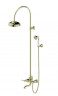 Душевая колонна BRAVAT ART со смесителем для ванны, золото (F65193BAF-A2-RUS)