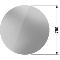 Зеркало Duravit Light and mirror с подсветкой 700x34 (LM785100000)