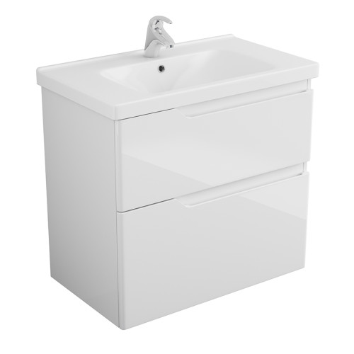 Тумба OWL 1975 Hella stor 80, белый лак