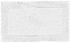 Batex Duo Flor, двухсторонний квадратный коврик из 100% хлопка, размер 55x65 см, цвет белый