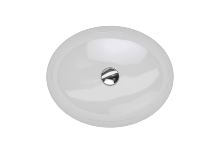 Раковина встраиваемая снизу Geberit VariForm 42х56х18.1, фаянс, цвет Белый (500.752.01.2)