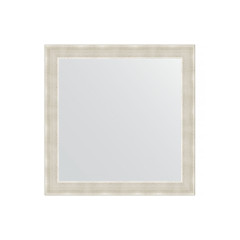 Зеркало настенное EVOFORM в багетной раме травленое серебро, 64х64 см, BY 0615