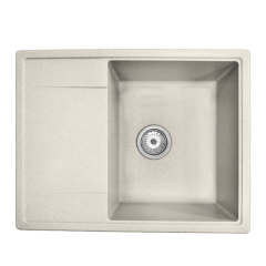 Кухонная мойка Formastone FostoGran FG 65-51, прямоугольная с крылом, цвет иней