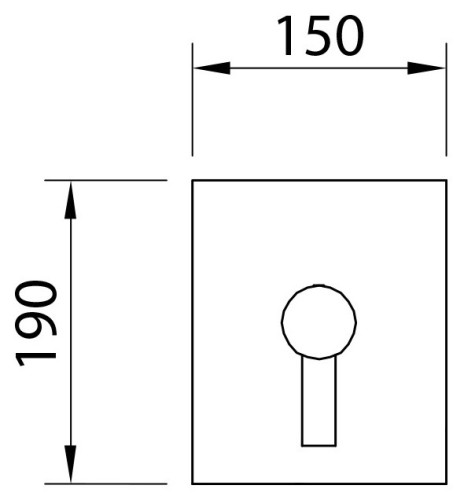 Смеситель для душа Clever Agora Xtreme 60747