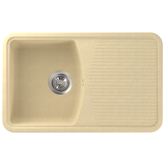 Кухонная мойка Formastone Fosto  КМ 76-47, прямоугольная с крылом, антика