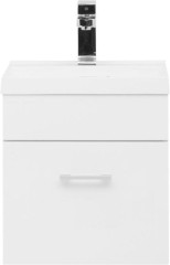 Тумба с раковиной Aquanet Нота NEW 40 белый