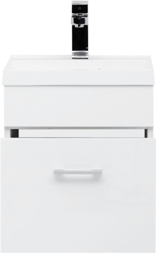 Тумба с раковиной Aquanet Нота NEW 40 белый
