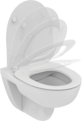 Сидение с крышкой для унитаза Ideal Standard i.life A с функцией плавного закрытия, дюропласт, с функцией fast fix (легкосъемное) (T467601)