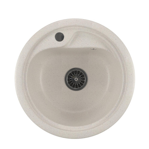 Мойка из искусственного мрамора MIXLINE ML-GM10 44x44 (525067)