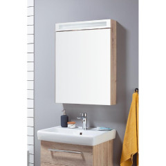 Зеркальный шкаф Dreja Max 70 с LED освещением