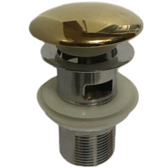 Донный клапан CeramaLux Хром Золото