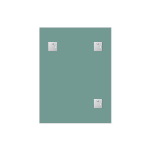 Зеркало настенное c зеркальным обрамлением Style EVOFORM 60х80 см, BY 0806