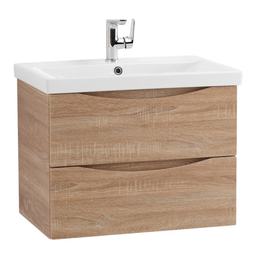 База под раковину подвесная BelBagno MARINO-CER-600-2C-SO-RR-P Rovere Rustico