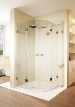 Душевой угол Riho SZ SCANDIC NXT X309 970x970x2000 L/P Черный