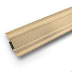 Плинтус Ideal Comfort с кабель каналом Клен 261