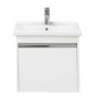 Тумба под раковину AQUATON Капри 60 подвесная, белая (1A230101KP010)