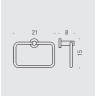 Кольцо для полотенец Colombo Design Plus W4931