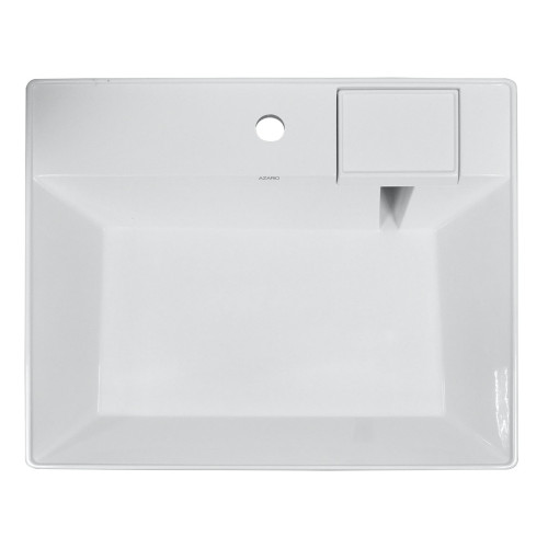 Раковина подвесная Azario SHARP 50 600х500х100 для установки над стиральной машиной, белая (CS00078298)