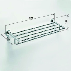 Полка для полотенец Bemeta Omega 104105072