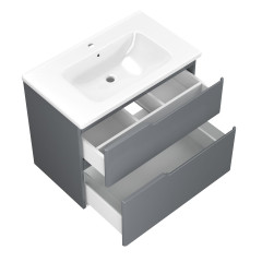 Тумба OWL 1975 Hella stor 80, серый лак