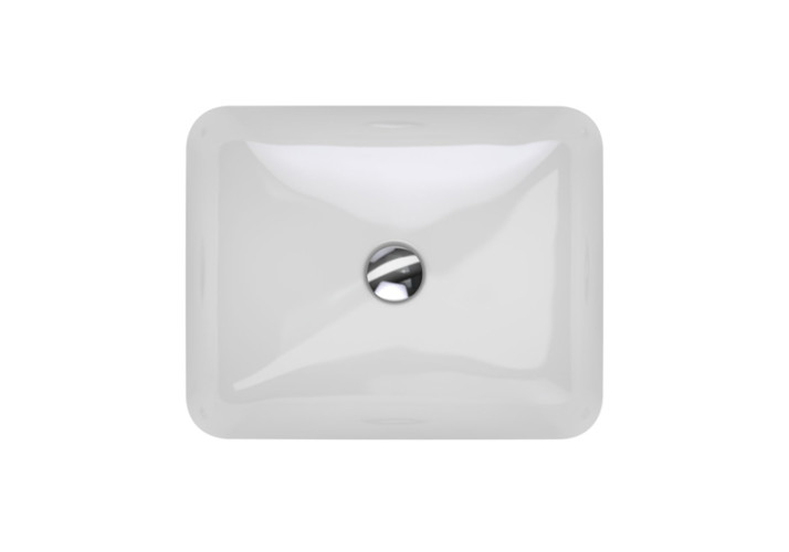 Раковина встраиваемая снизу Geberit VariForm 49х58х17.8, фаянс, цвет Белый (500.764.01.2)