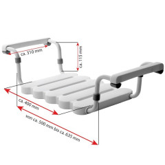 Сиденье для ванны Ridder Assistent А00400101