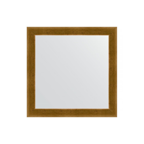 Зеркало настенное EVOFORM в багетной раме травленое золото, 64х64 см, BY 0616