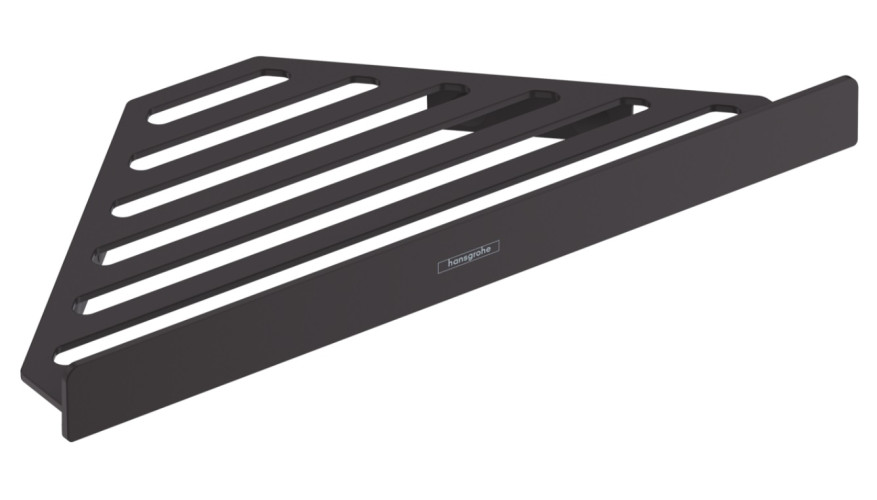 Полка для душа угловая Hansgrohe AddStoris, матовый чёрный (41741670)