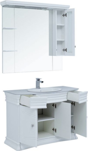 Мебель для ванной Aquanet Греция NEW 110 белый/серый