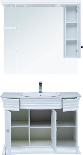 Мебель для ванной Aquanet Греция NEW 110 белый/серый