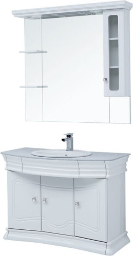 Мебель для ванной Aquanet Греция NEW 110 белый/серый